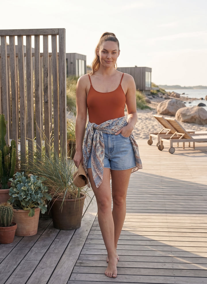 RINE badedragt - orange